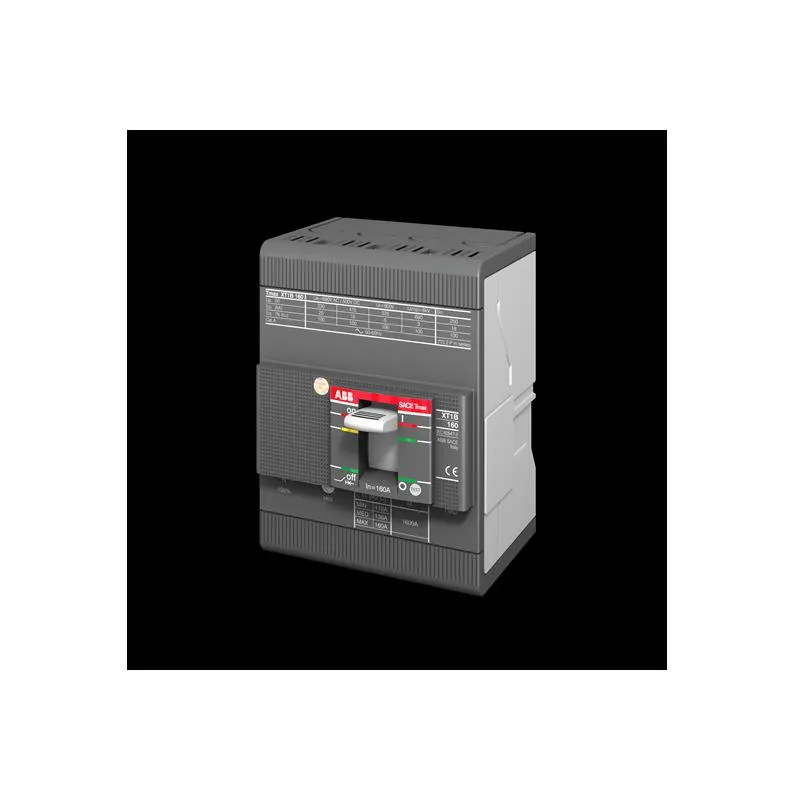 ABB MCCB 250A 4pole (4p / fp) XT4N 250 Ekip LS/I 36KA 415V (micro-Processor)