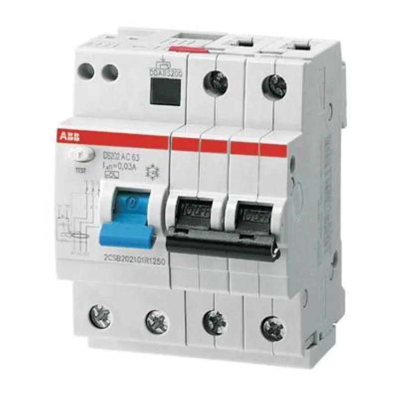 ABB RCBO 10kA AC Type-(DS200M Series)