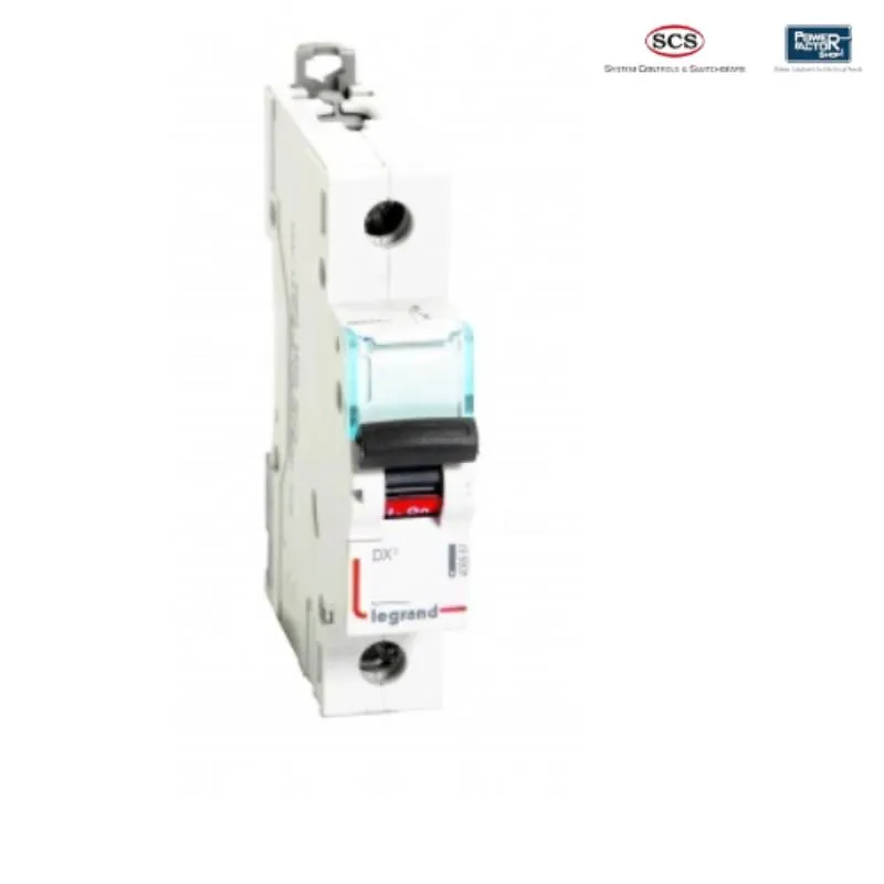 Legrand Single Pole MCB C-CURVE 10 KA DX3