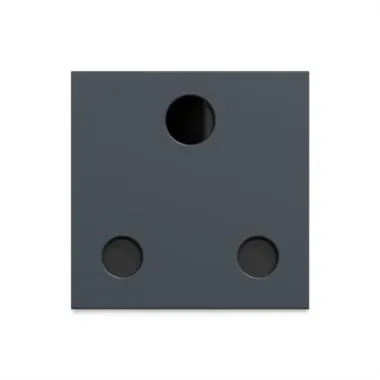 25A 3 Pin Socket, White