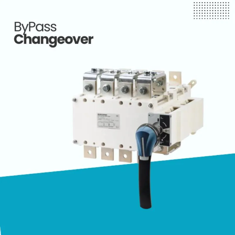 Socomec  4 pole (4p)  Bypass changeover switches from 125 to 1600 A