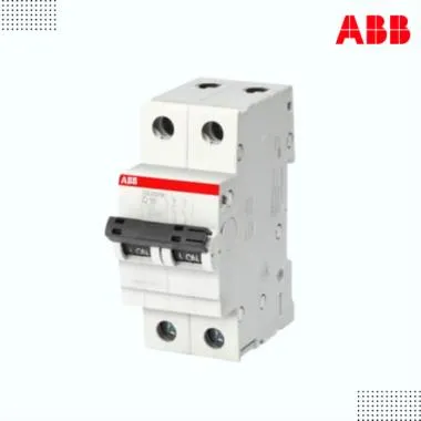 ABB SB200 Two Pole 2P D Curve High Performance MCB - 10 kA IP20 | ABB